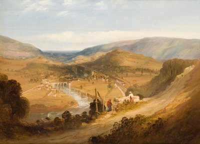 A Welsh Valley by Edmund John Niemann